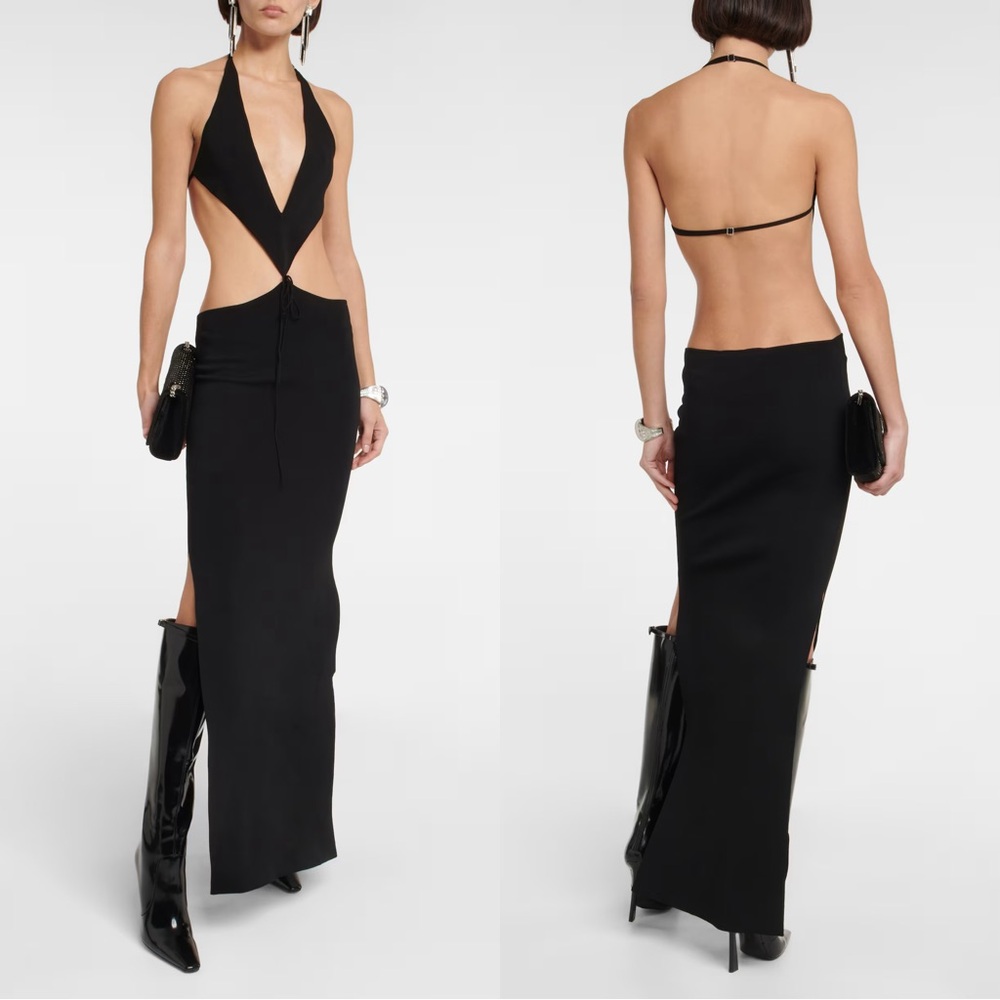 Aya Muse Black Maxi Dress
